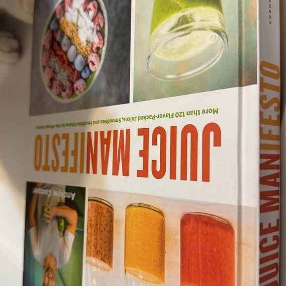 JUICE MANIFESTO by author ANDREW COOPER NWT - Picture 4 of 12